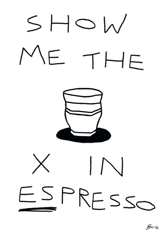 x in espresso